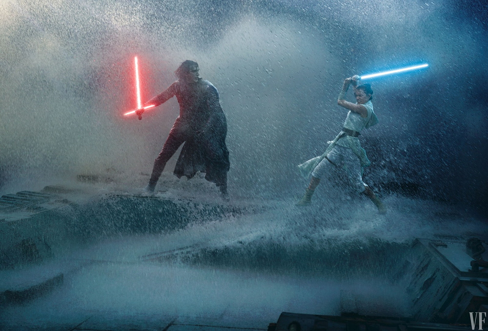Rey e Kylo Ren