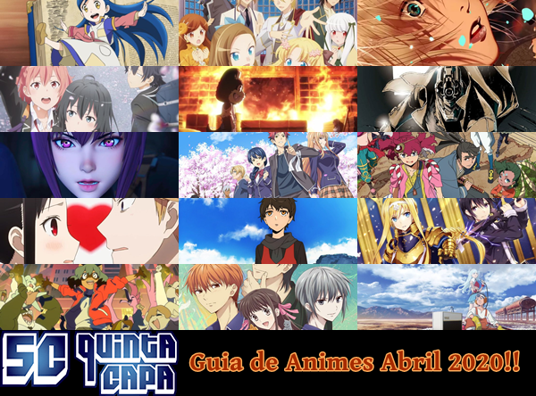 Guia de Animes Temporada Abril/Primavera 2020 - TGN