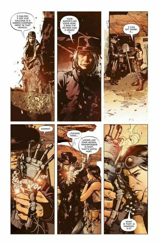 Arte de Mike Deodato jr. para Redenção